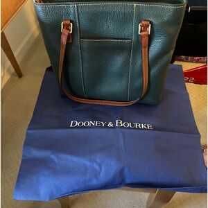 Dooney & Bourke Lexington Pebble Grain Leather Shoulder Bag, Med Green